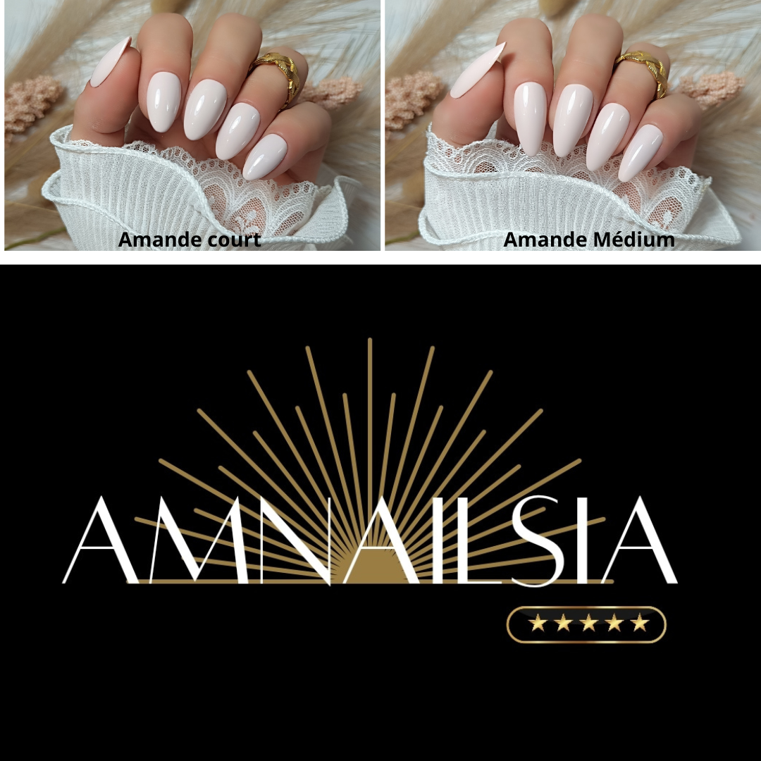 Mini Box Press-On Nails AMNAILSIA – L’essentiel pour des mains sublimées